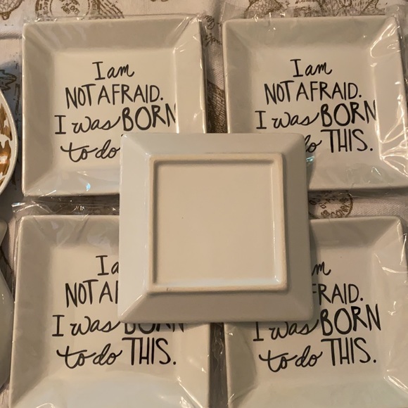 Trinket small dishes cat paper source young wild and free I was born to do it - Picture 4 of 5